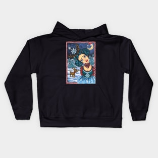 Winter magic Kids Hoodie